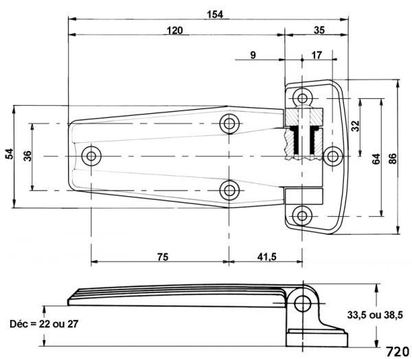 Hinge 720