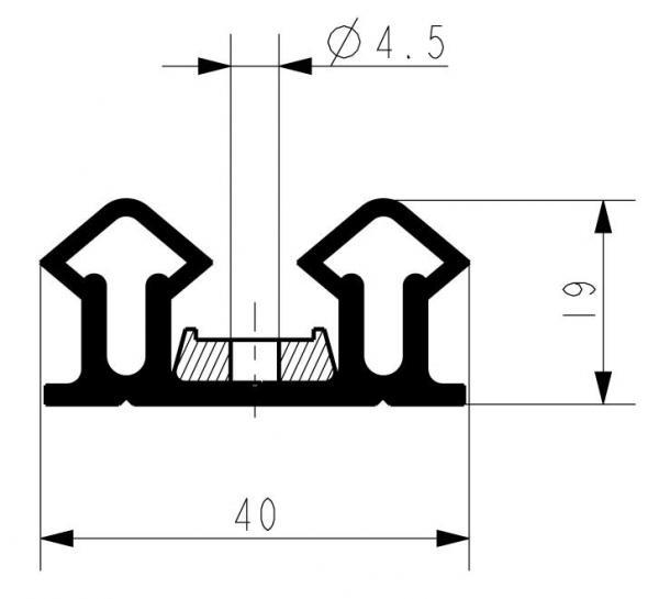 Black EPDM gasket  67