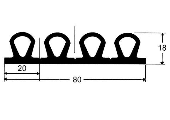 Black gasket 502