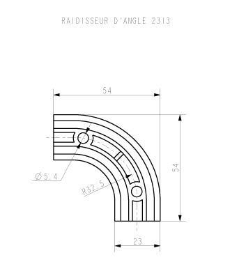 Angle piece 2313